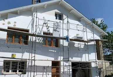 Rénovation de maison, ravalement de façade